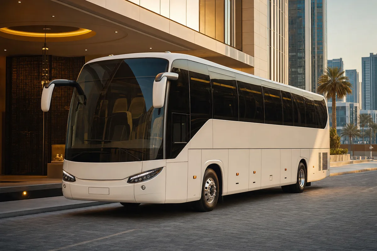 Luxury coach for premium group travel in Qatar